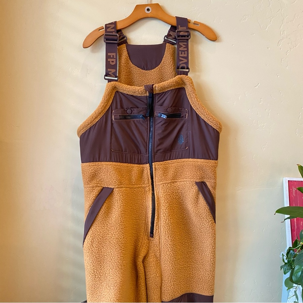 Free People Movement Hit The Slopes Overalls NWOT - Picture 8 of 16